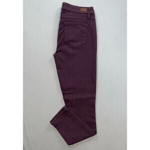 Paige Verdugo Ankle Lightweight 5-Pocket Jeans in Vamp Red. Women's 29, EUC!